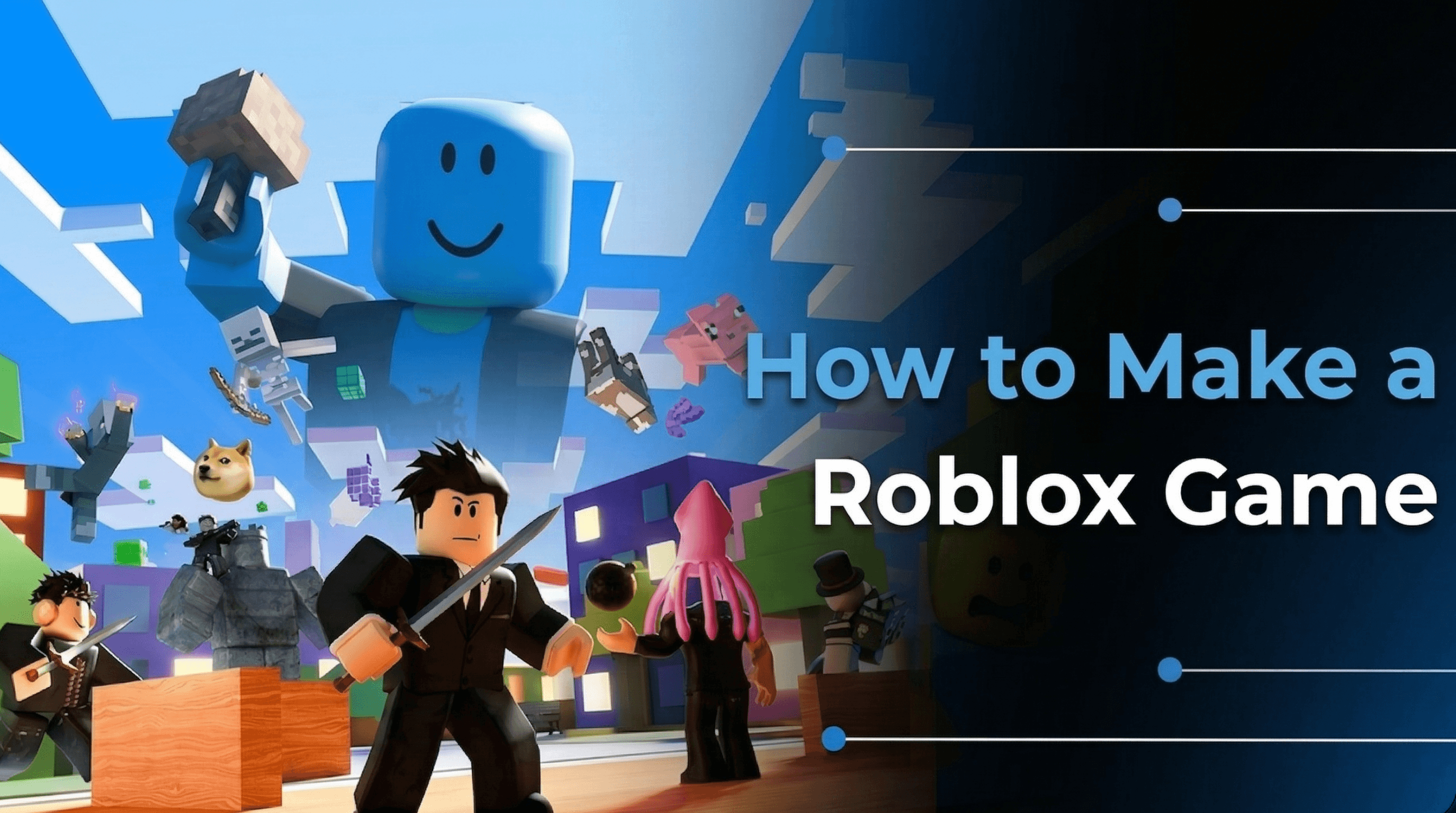 How to make a Roblox game